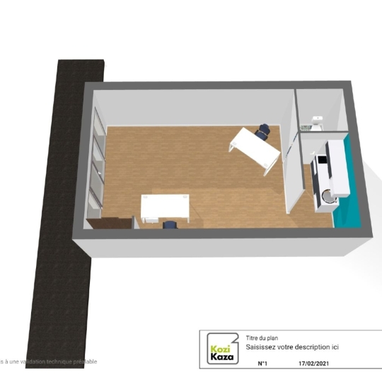  Mathieu CHAMARD - Agence BIEN CHEZ SOI : Office | PARTHENAY (79200) | 38 m2 | 310 € 